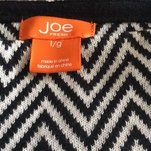 Joe Fresh Chevron Boatneck Sweater
